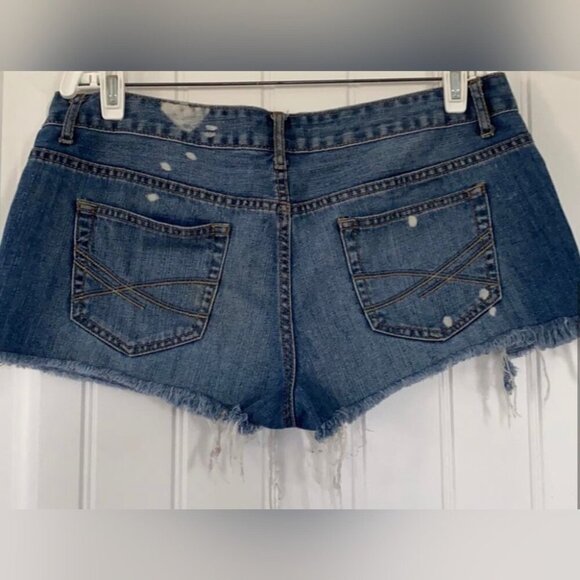 Aeropostale Jean Shorts Size 13/14 - Picture 2 of 4